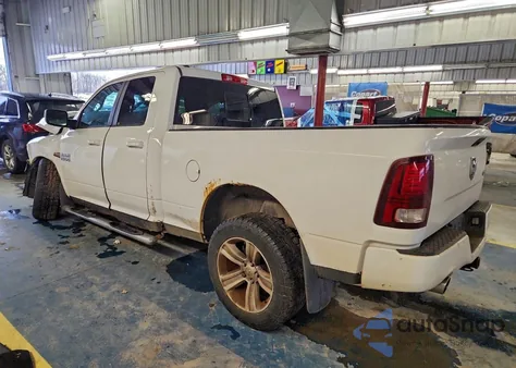 2013 Ram 1500 Sport z USA, uszkodzony, nr VIN 1C6RR7HT7DS613321